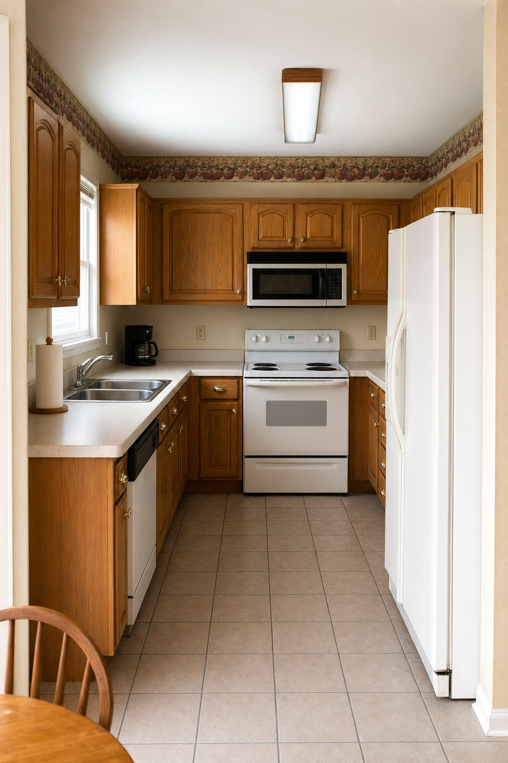 Kitchen before