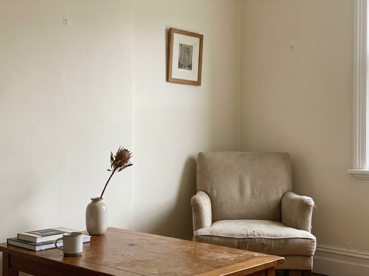 Editorial room with timeless restraint