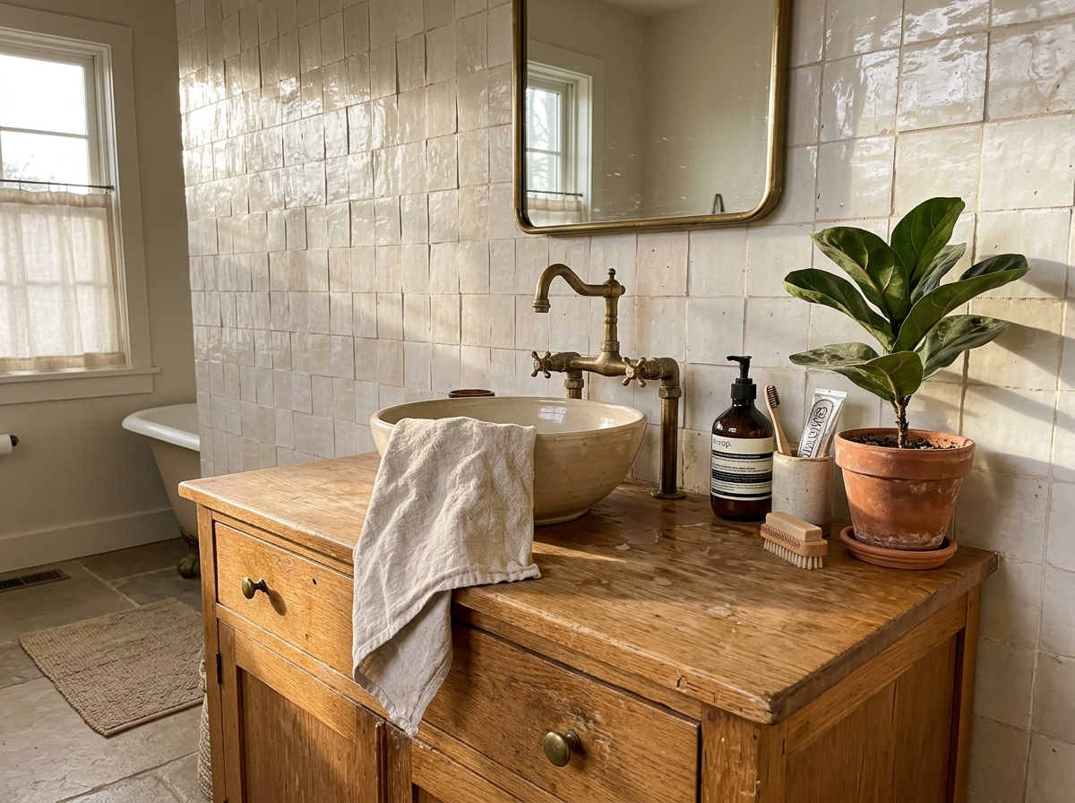 Warm layered interior